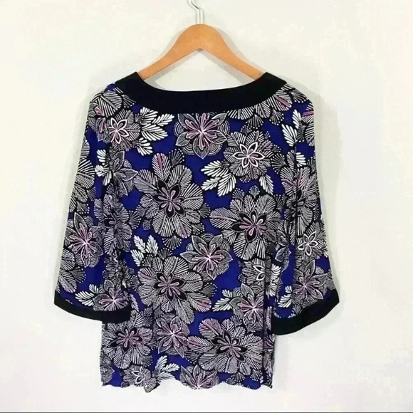 Sag Harbor tropical print top - Picture 4 of 4